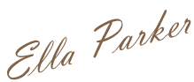 Signature of Ella Parker